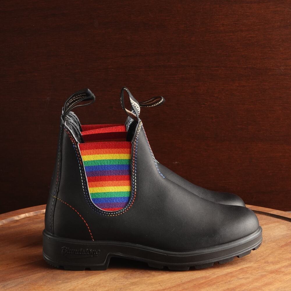 Blundstone Boot WMS SZ AU 3.5 US 6.5 BLK 2105 Rainbow Chelsea Ankle Comfort NWOB